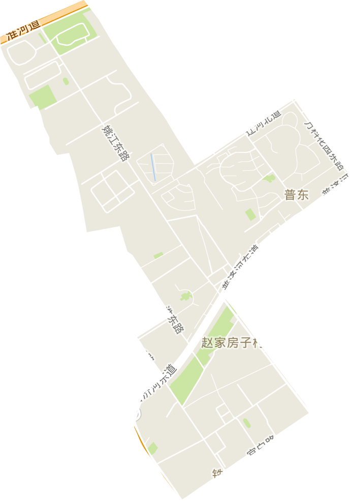普东街道电子地图