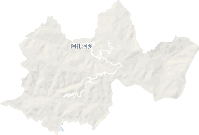 阿扎河乡电子地图