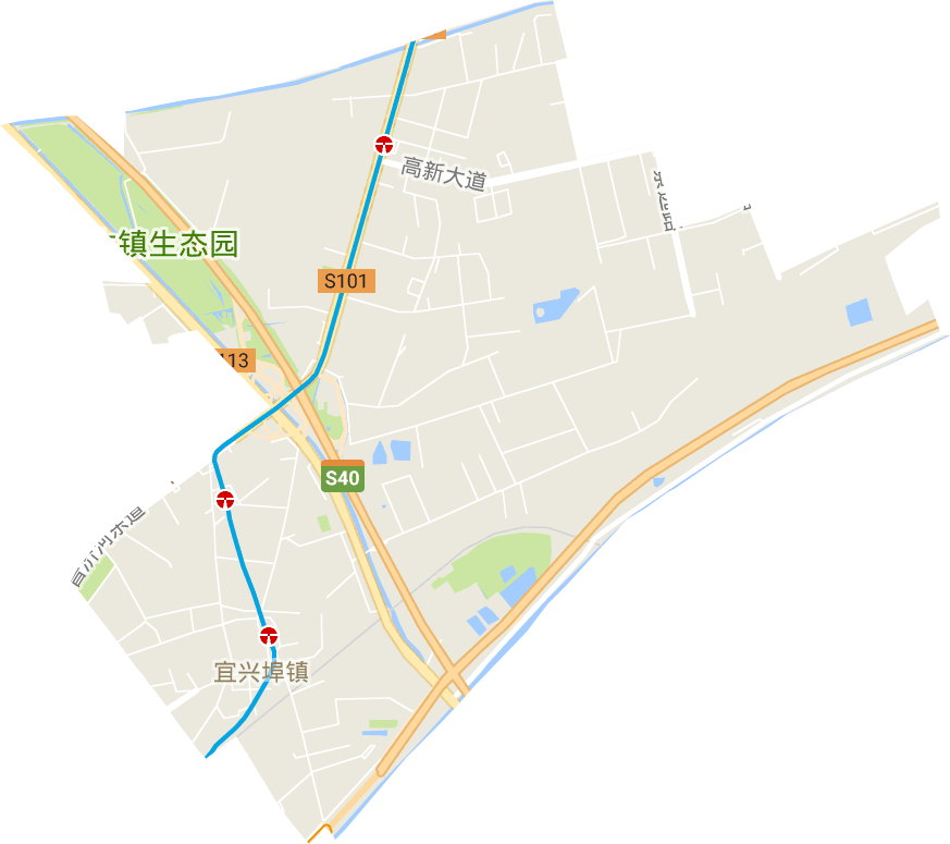 宜兴埠镇电子地图