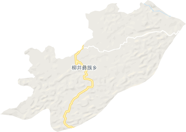 柳井彝族乡电子地图