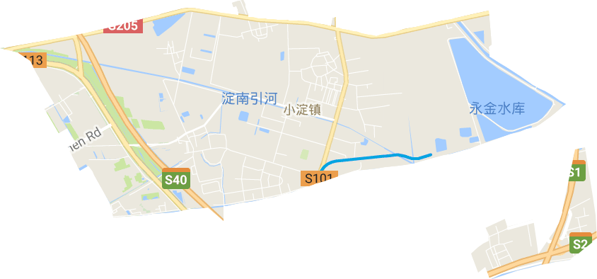 小淀镇电子地图