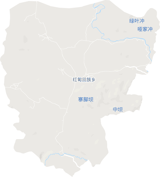 红甸回族乡电子地图