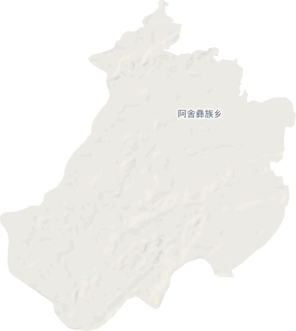 阿舍彝族乡电子地图