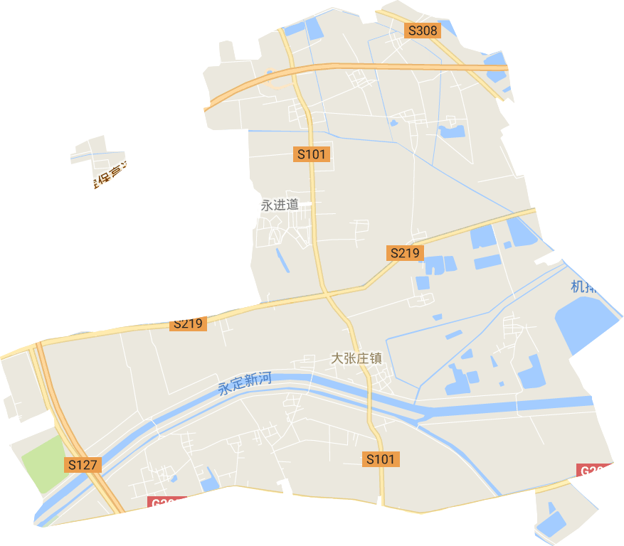 大张庄镇电子地图