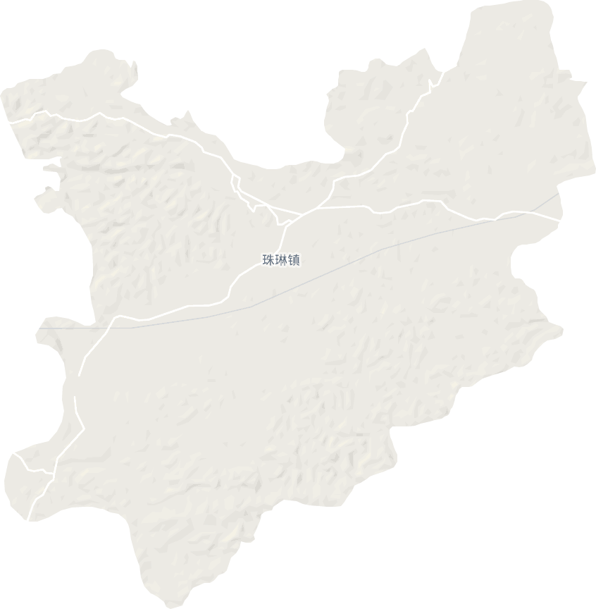 珠琳镇电子地图