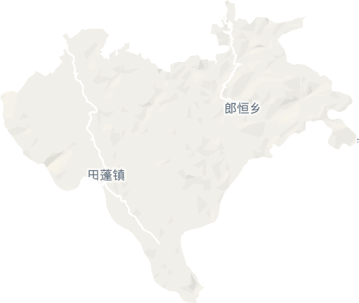 田蓬镇电子地图