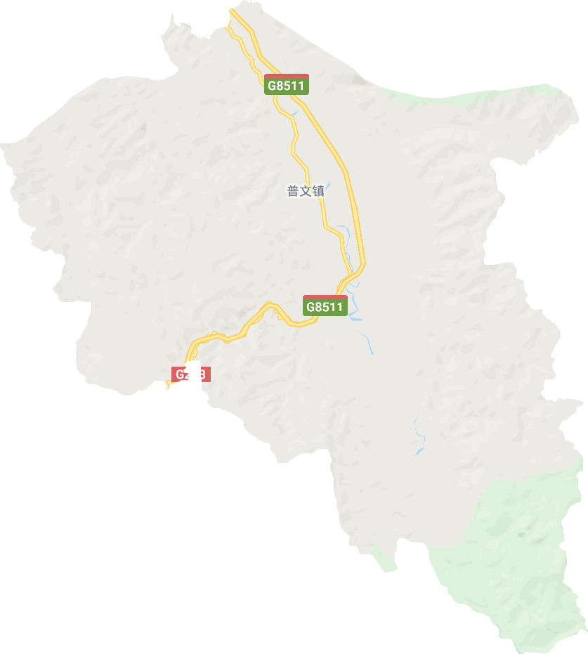 普文镇电子地图