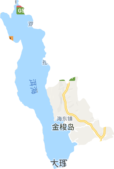 海东镇电子地图