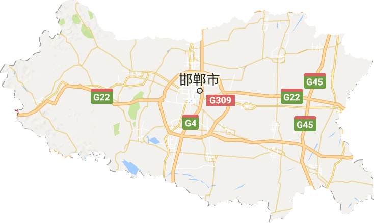 邯郸市电子地图