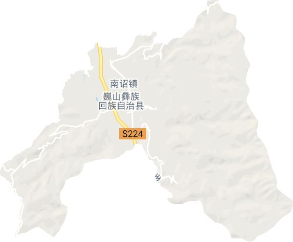 南诏镇电子地图