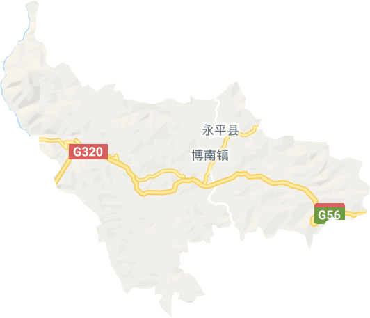 博南镇电子地图