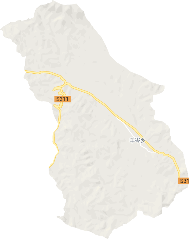 羊岑乡电子地图