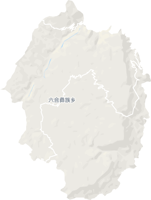 六合彝族乡电子地图