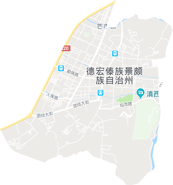 勐焕街道电子地图