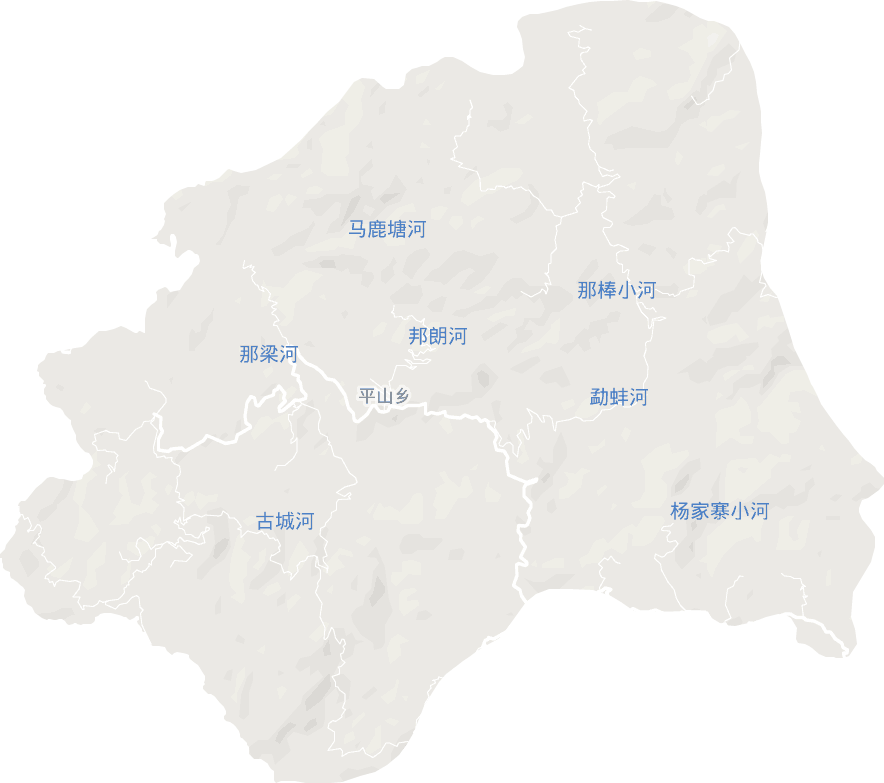 平山乡电子地图