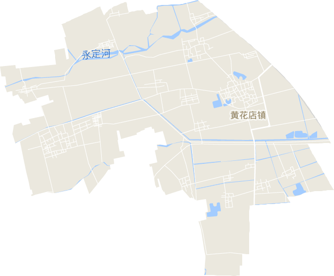 黄花店镇电子地图