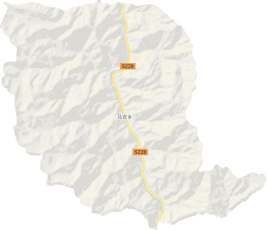 马吉乡电子地图