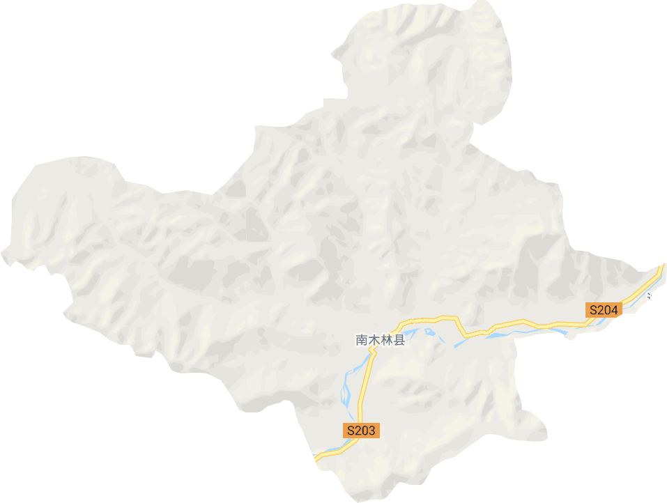 南木林镇电子地图