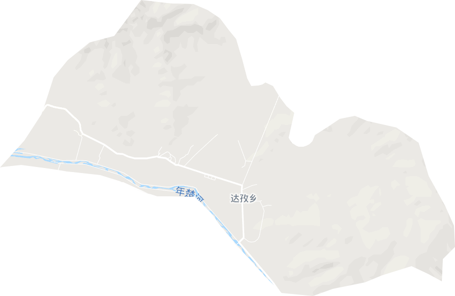 达孜乡电子地图