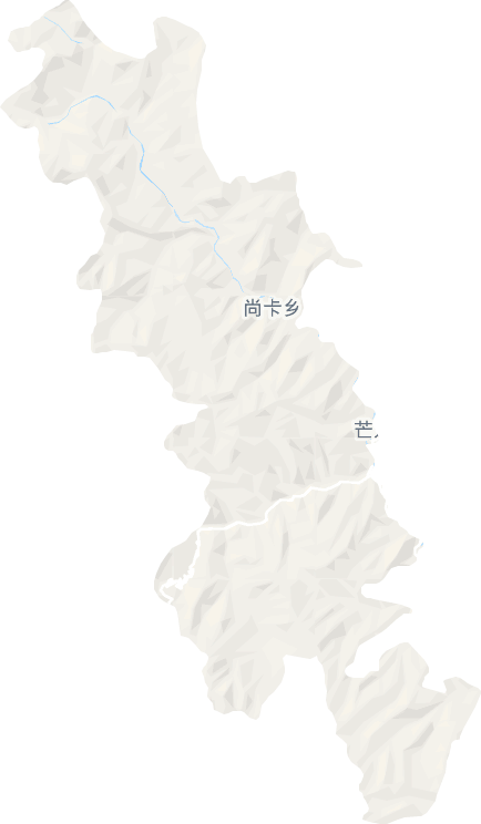 尚卡乡电子地图