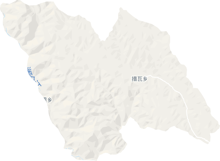 措瓦乡电子地图