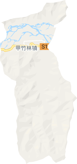 甲竹林镇电子地图