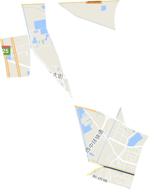 新河街道电子地图