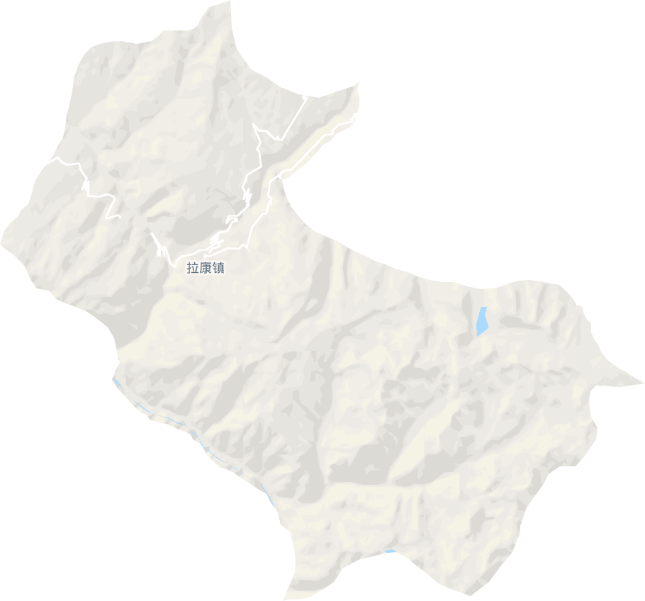 拉康镇电子地图