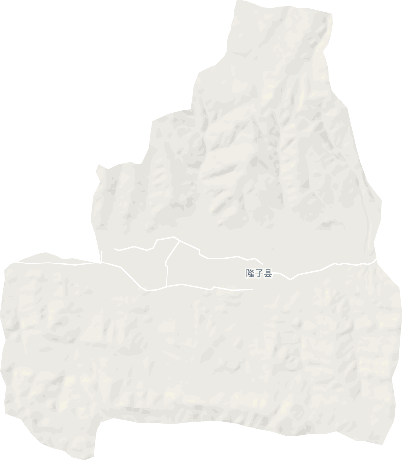 隆子镇电子地图