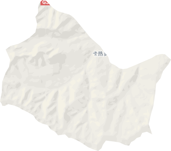 卡热乡电子地图