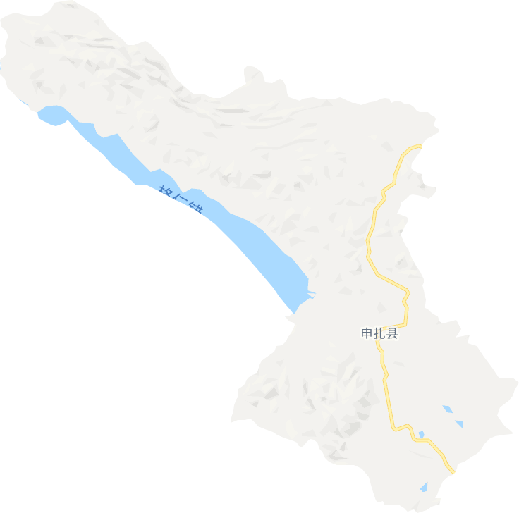 申扎镇电子地图