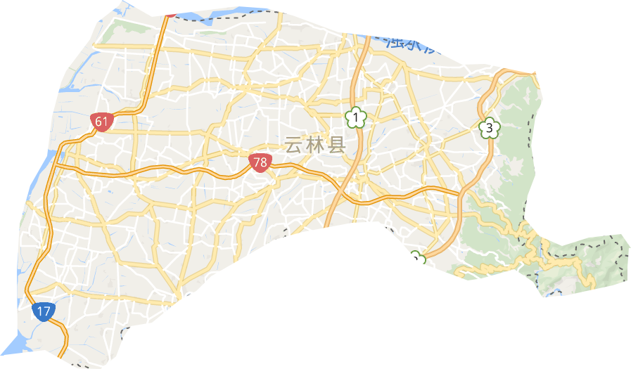 云林县电子地图