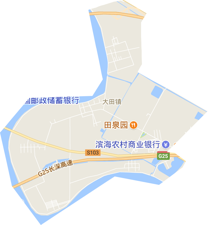 大田镇电子地图