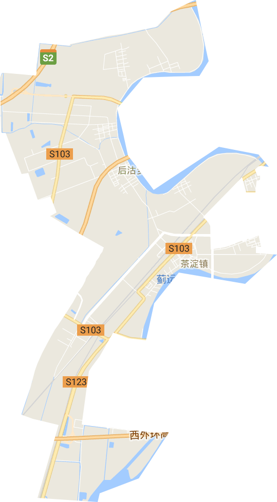茶淀镇电子地图