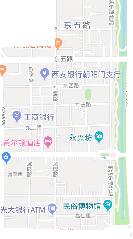 中山门街道电子地图