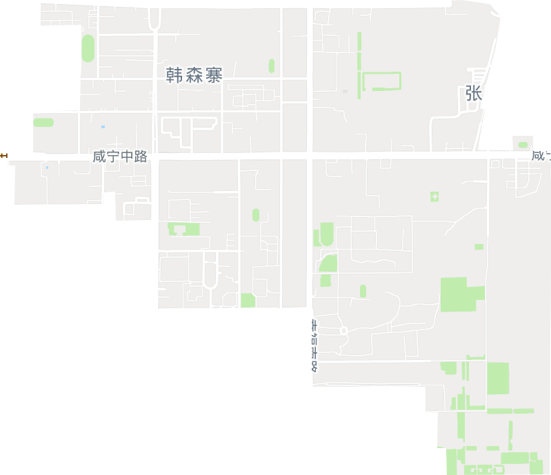 韩森寨街道电子地图