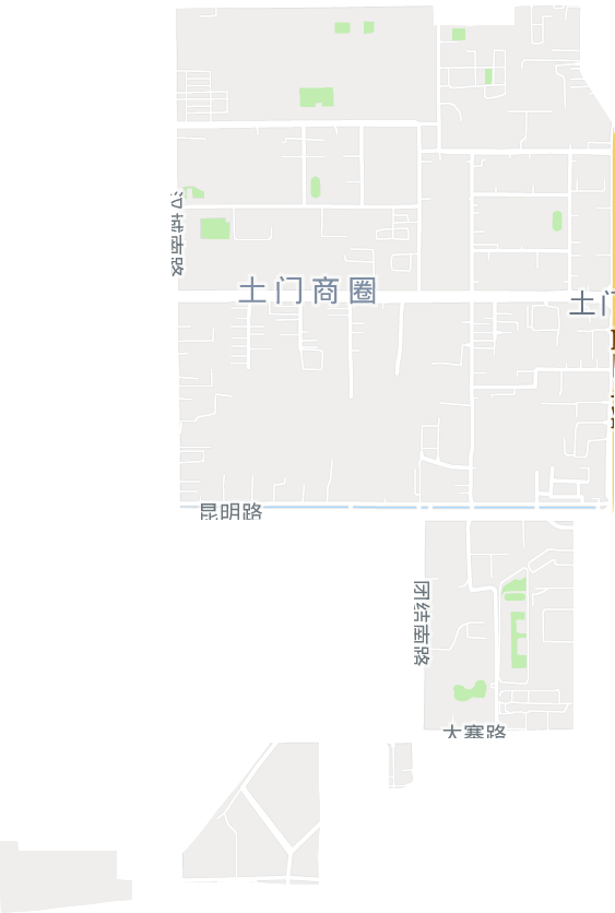 土门街道电子地图