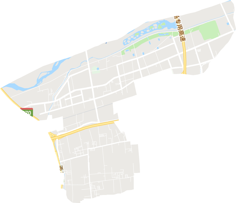 六村堡街道电子地图