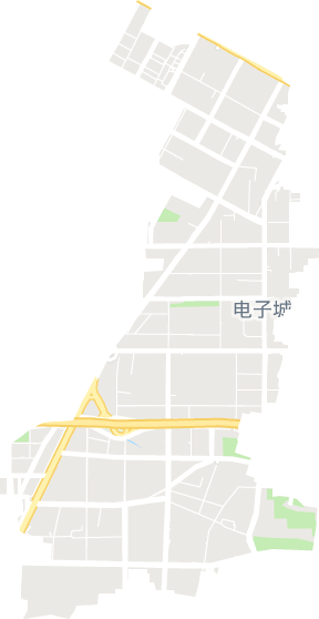 电子城街道电子地图
