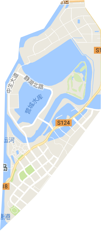 中新天津生态城电子地图