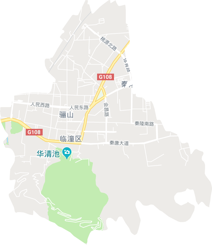 骊山街道电子地图