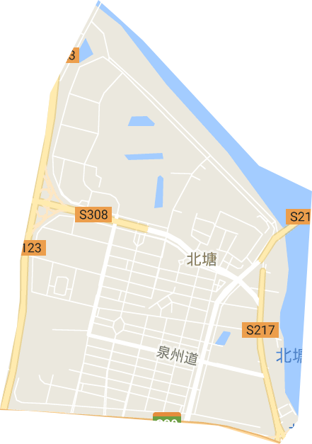 北塘经济区电子地图
