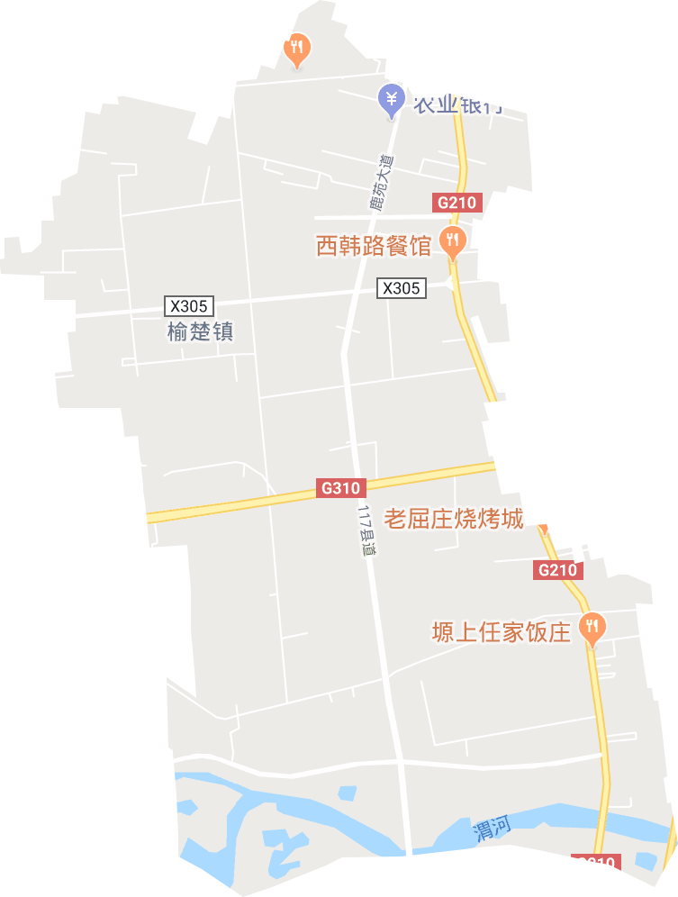 榆楚镇电子地图