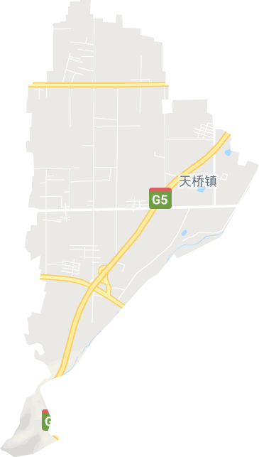 天桥镇电子地图