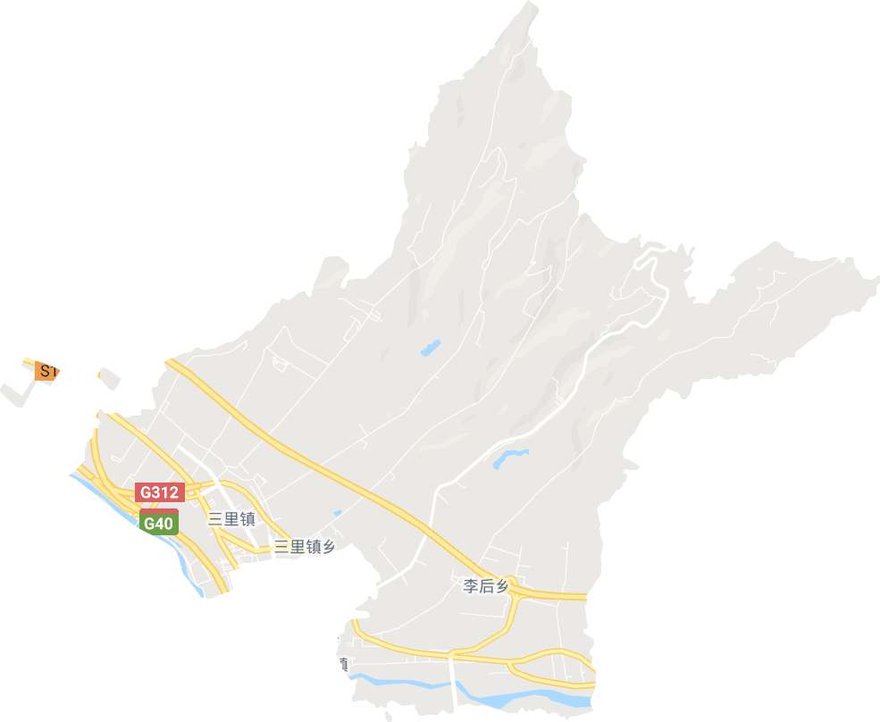 三里镇电子地图