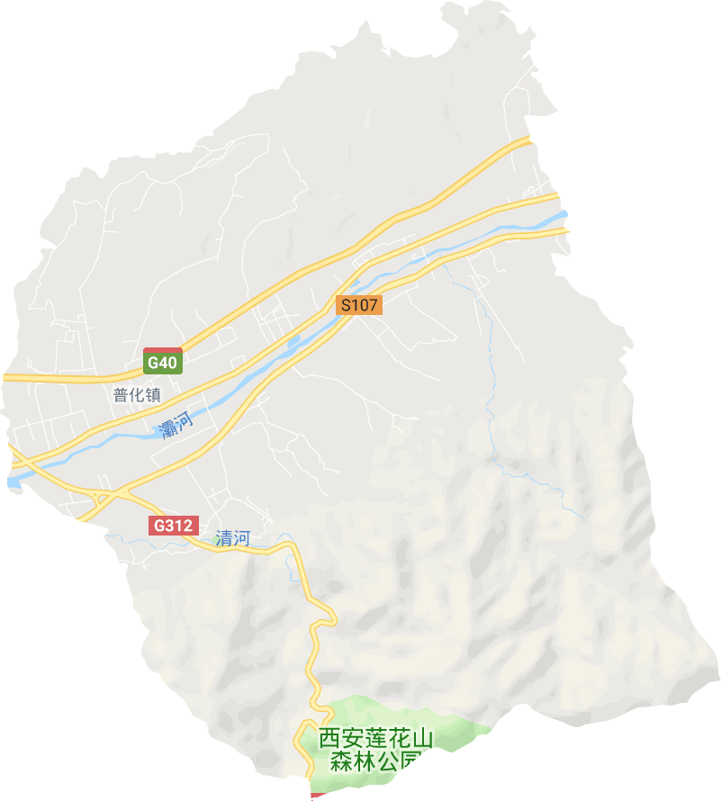 普化镇电子地图