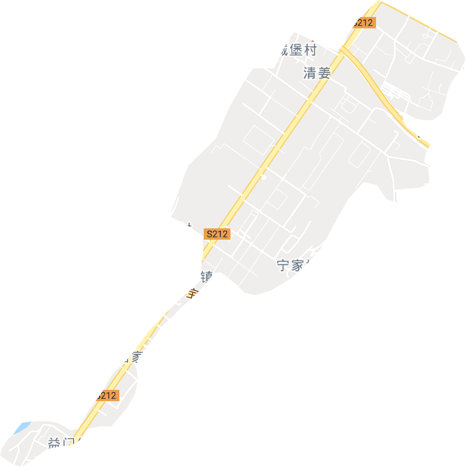 清姜街道电子地图