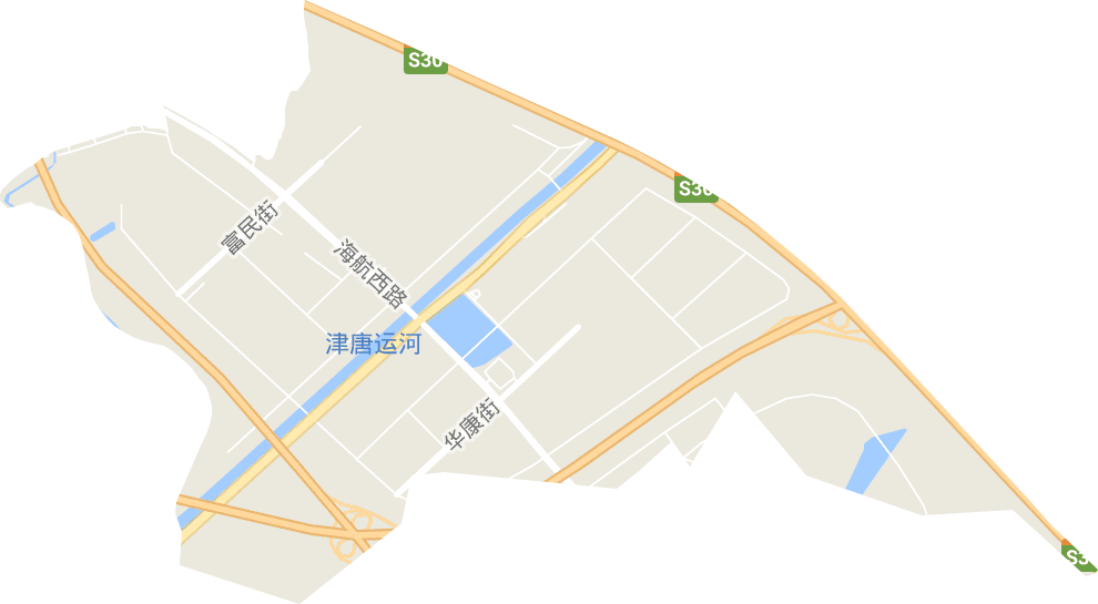宁河县现代产业园区电子地图