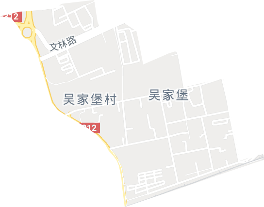吴家堡街道电子地图
