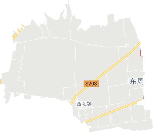 西阳镇电子地图